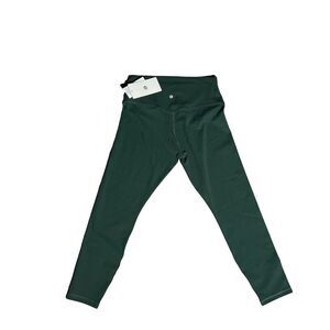 Colorfulkoala Women's 2XL High-Rise Leggings 28" Deep Green‎ Yoga Gym